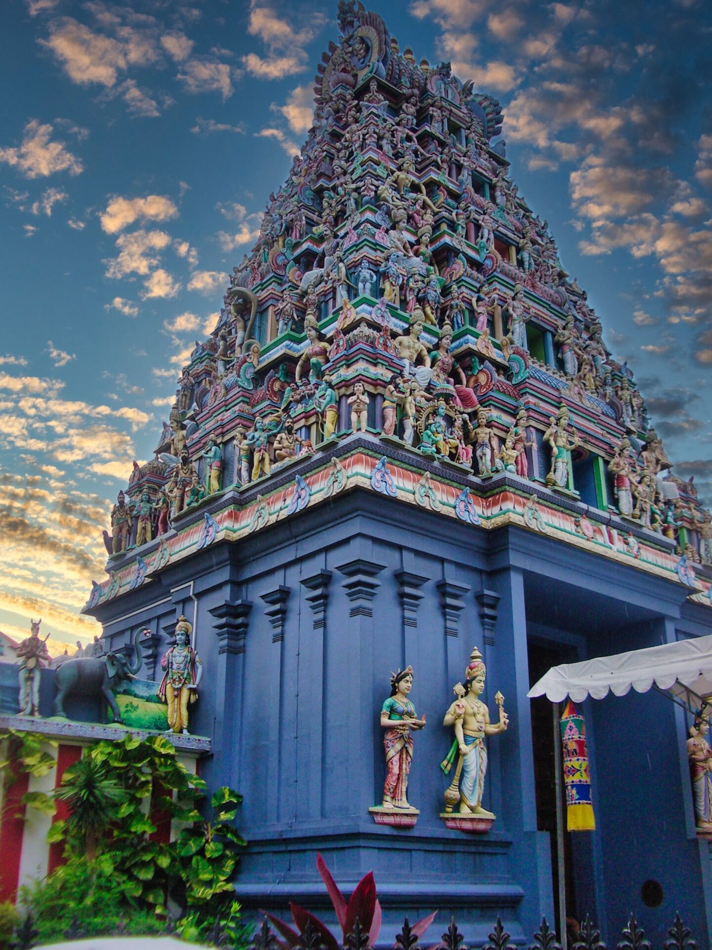 Little India Sri Veeramakaliamman Temple in Singapore