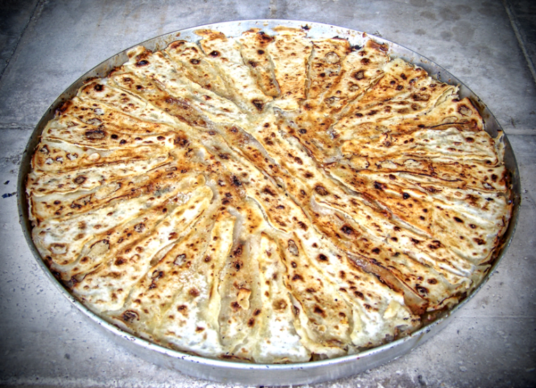 Flija Albanian Dessert