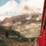 scenic train journey through zermatt switzerland